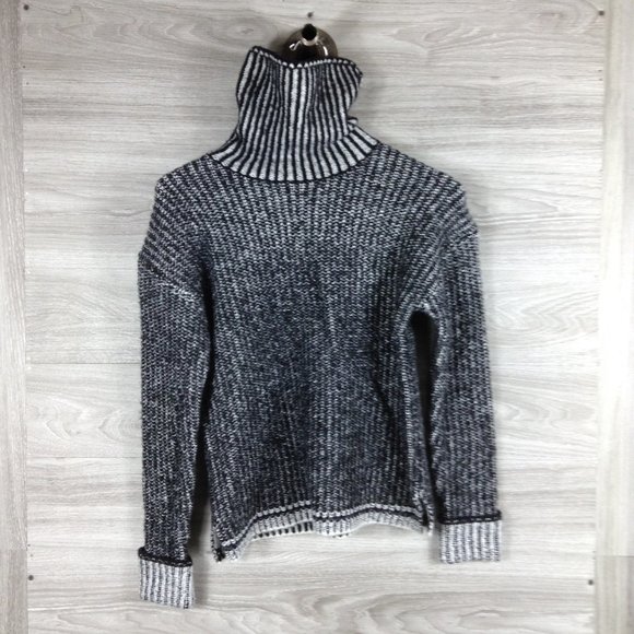 Caslon Black Knit Turtleneck Sweater - Picture 3 of 7